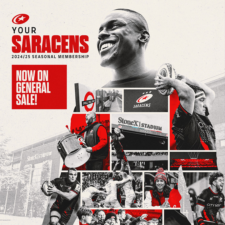 Saracens reveal first ever jersey ‘chosen by the fans’ for 2024/25 ...